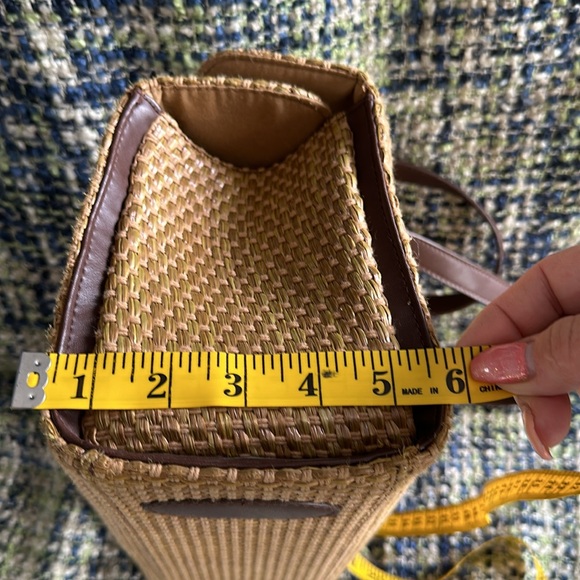 Tristan Rectangle Straw Purse - Picture 11 of 13